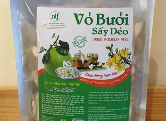 VỎ BƯỞI SẤY DẺO 500g